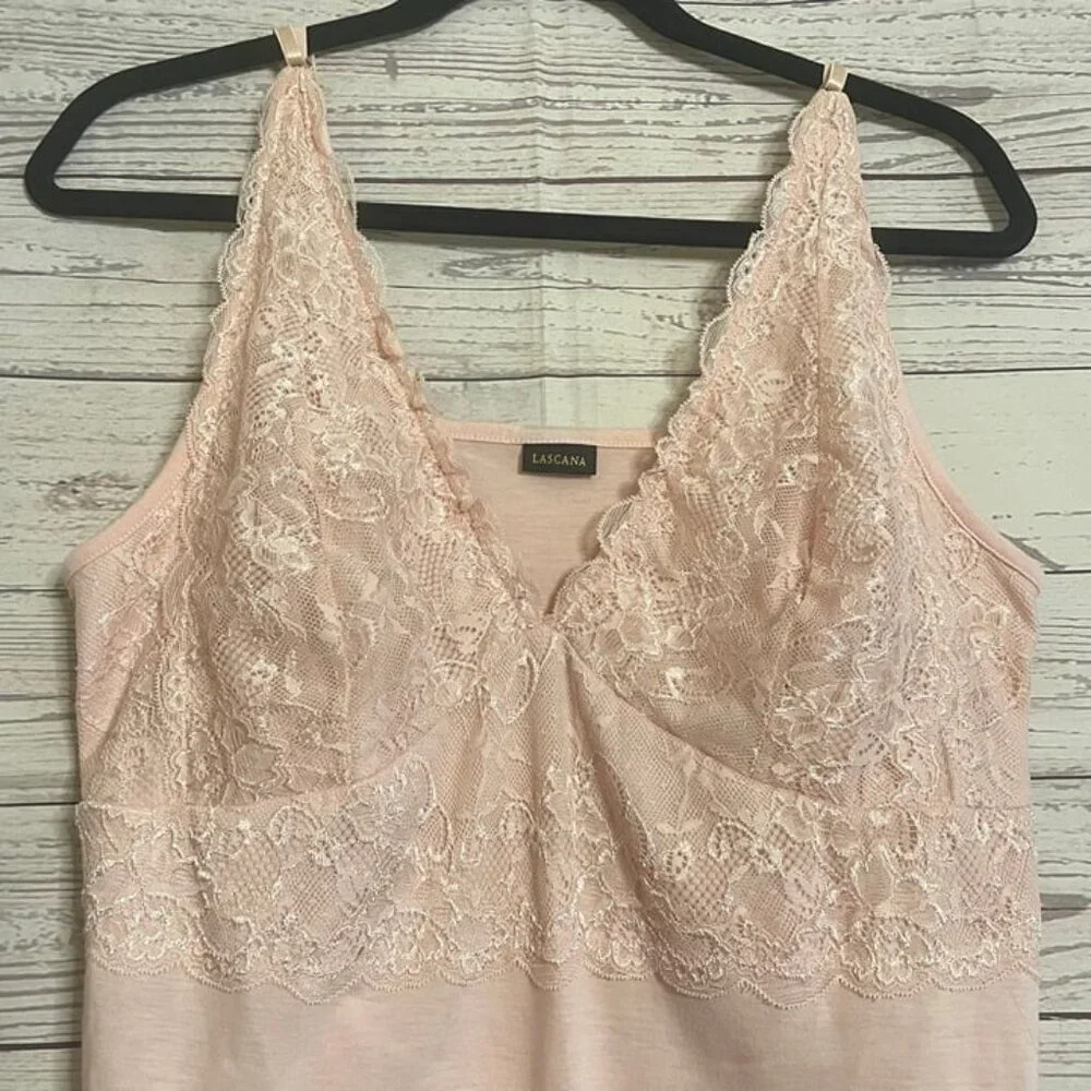 Lascana Slip‎ Dress, Light Pink, Size XL
